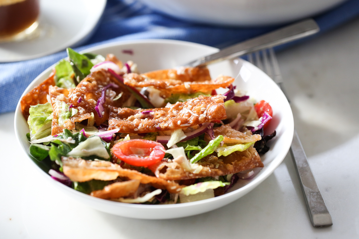 Asian wonton Salad